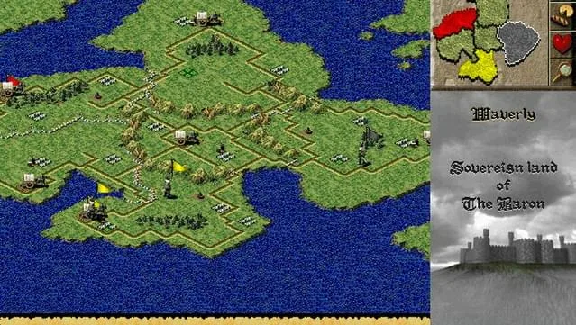 Lords of the Realm: Royal Edition Gameplay Screenshot