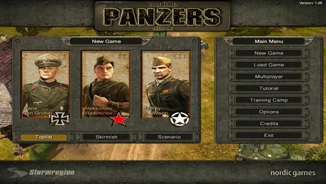 Codename Panzers: Phase One PC Screenshot