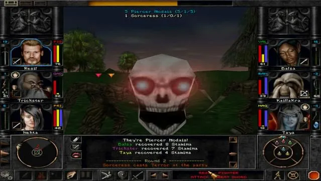 Wizardry PC Screenshot