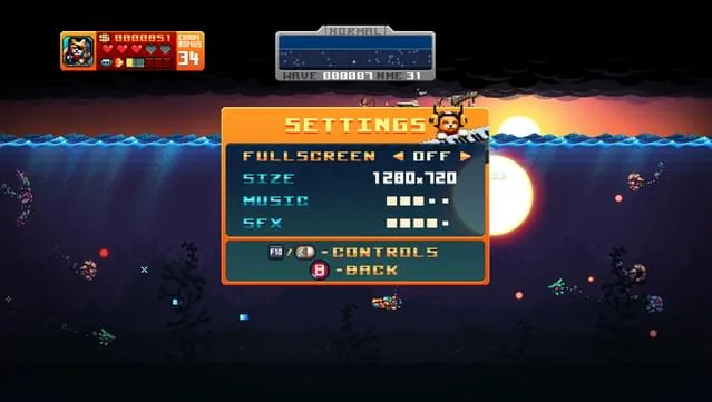 Aqua Kitty: Milk Mine Defender Gameplay Screenshot