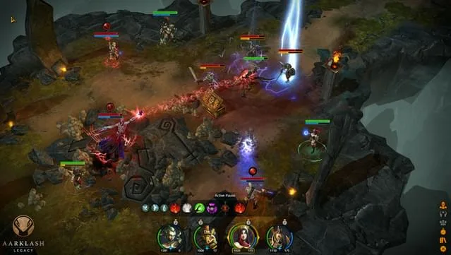 Aarklash: Legacy Gameplay Screenshot