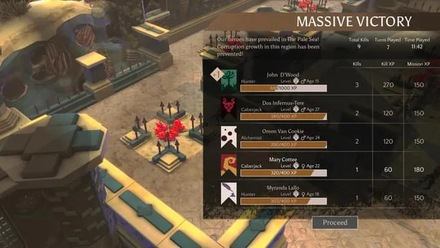 Massive Chalice Gameplay Screenshot