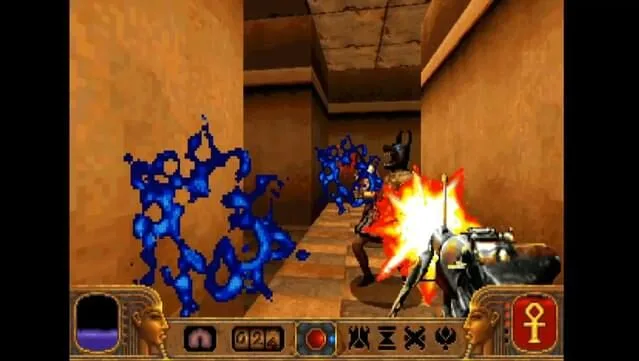 Powerslave Gameplay Screenshot