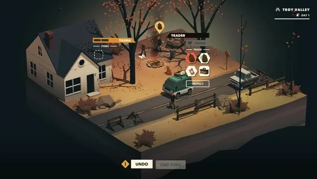 Overland Gameplay Screenshot