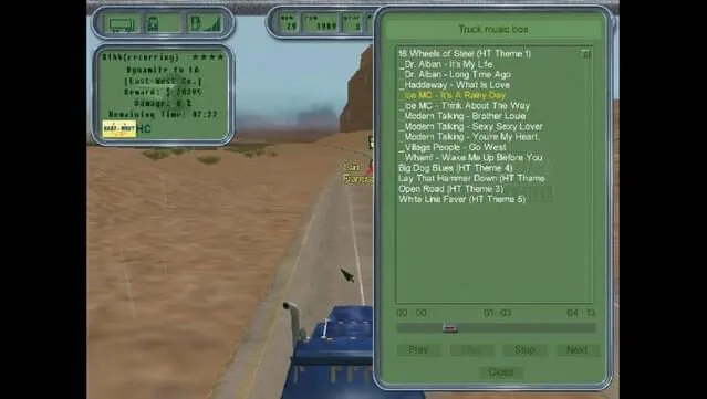 18 Wheels of Steel: Hard Truck PC Screenshot