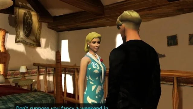 Broken Sword : The Sleeping Dragon Gameplay Screenshot