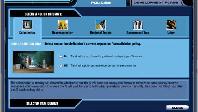 Master of Orion 3 PC Screenshot