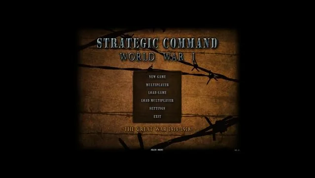 Strategic Command Classic: WWI PC Screenshot