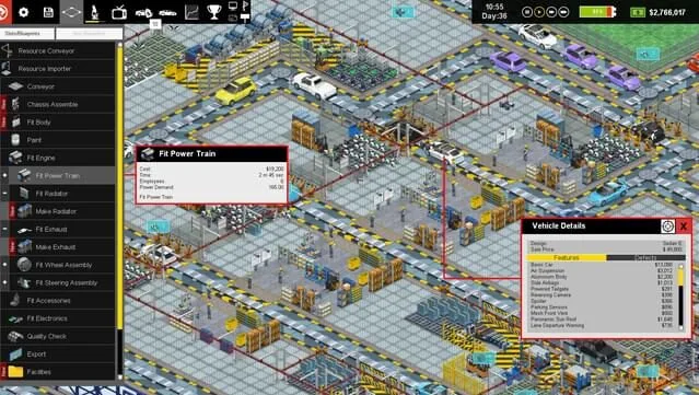 Production Line PC Screenshot