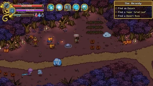 Secrets of Grindea Gameplay Screenshot