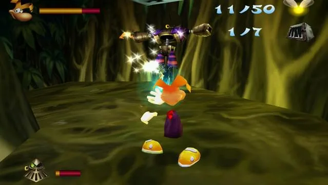 Rayman : The Great Escape Gameplay Screenshot