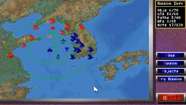 Fleet Defender: The F-14 Tomcat Simulation PC Screenshot