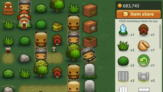 Triple Town Gameplay Screenshot