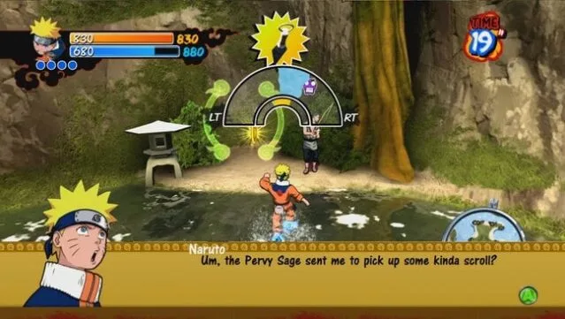 Naruto: Rise of a Ninja PC Screenshot