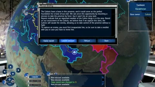 UFO: Aftershock Gameplay Screenshot