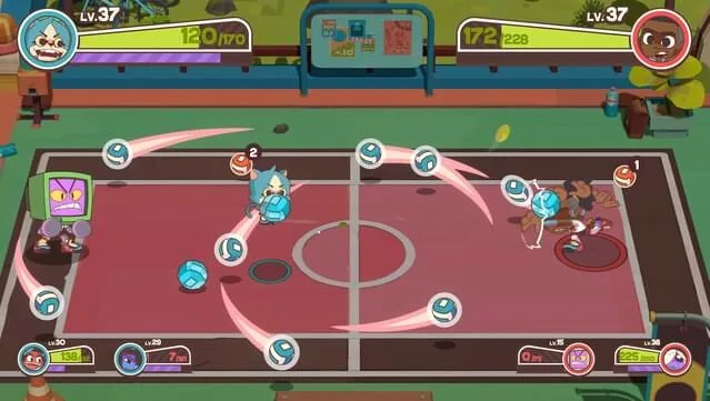 Dodgeball Academia Gameplay Screenshot