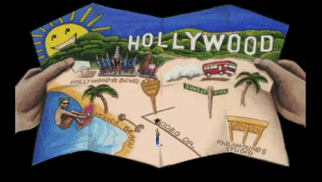 Les Manley in: Lost in LA PC Screenshot