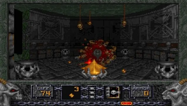 Heretic: Shadow of the Serpent Riders PC Screenshot