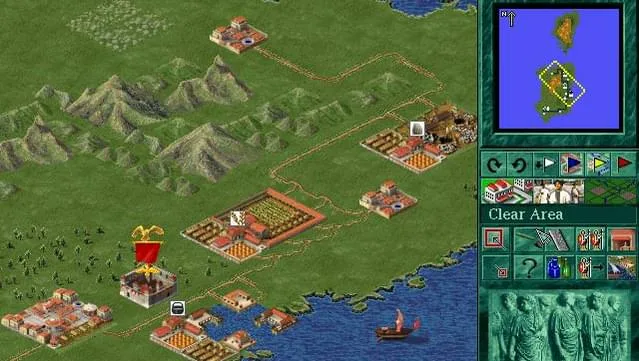 Caesar II Gameplay Screenshot