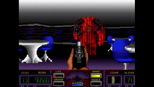 Corridor 7: Alien Invasion Gameplay Screenshot