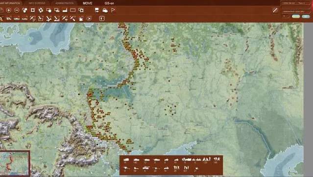 Gary Grigsby’s War in the East PC Screenshot