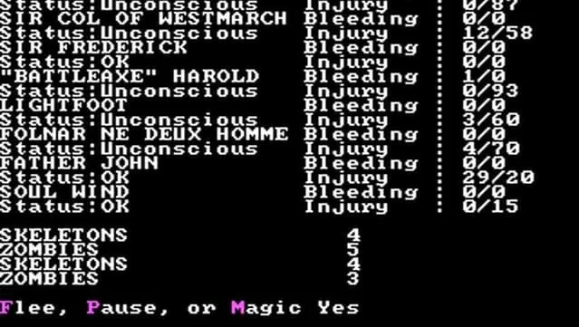 Wizard's Crown Gameplay Screenshot