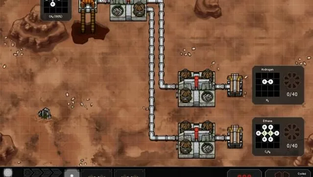 Spacechem Gameplay Screenshot