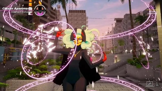 Paradise Killer Gameplay Screenshot