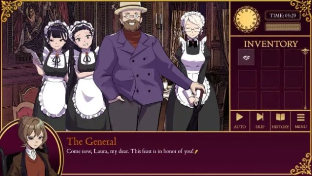LaurEli & the Blood Dipped Manor Gameplay Screenshot