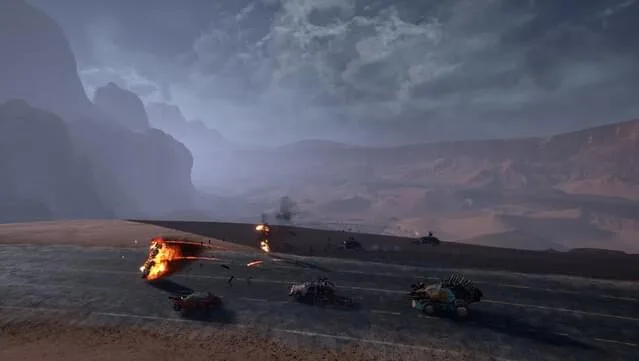 Dark Future: Blood Red States Gameplay Screenshot
