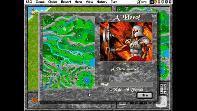 Warlords I + II PC Screenshot