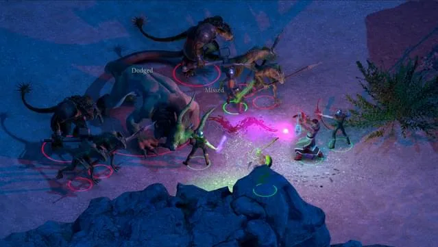 Black Geyser: Couriers of Darkness Gameplay Screenshot
