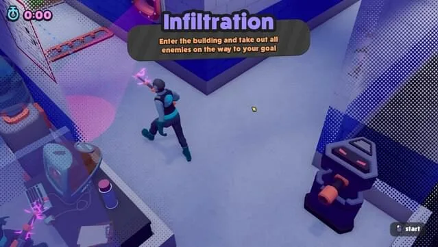 JUSTICE SUCKS: Tactical Vacuum Action Gameplay Screenshot