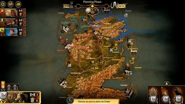 A Game of Thrones: The Board Game PC Screenshot