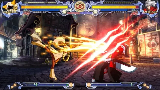 BlazBlue Calamity Trigger Gameplay Screenshot
