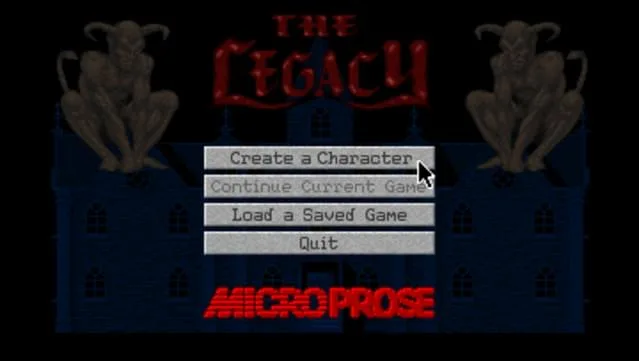 The Legacy: Realm of Terror Gameplay Screenshot