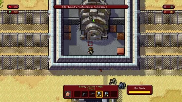 The Escapists: The Walking Dead Gameplay Screenshot