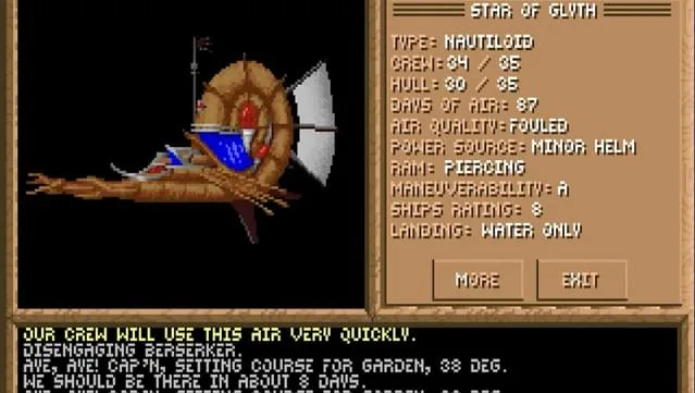 Spelljammer: Pirates of Realmspace PC Screenshot