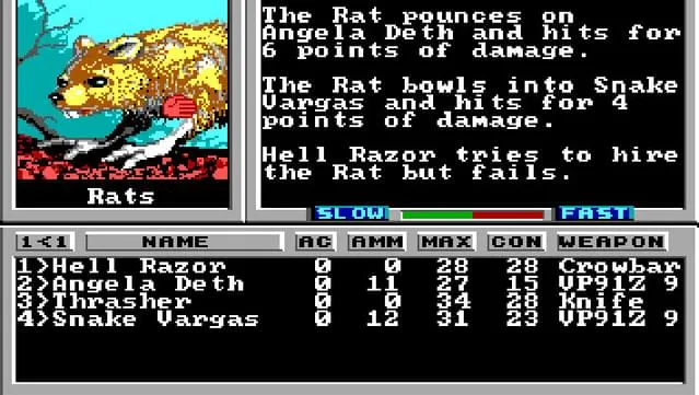 Wasteland: The Original Classic Gameplay Screenshot