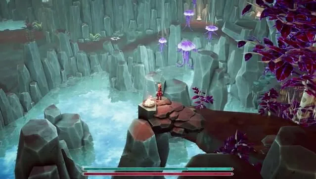 Nanotale – Typing Chronicles Gameplay Screenshot