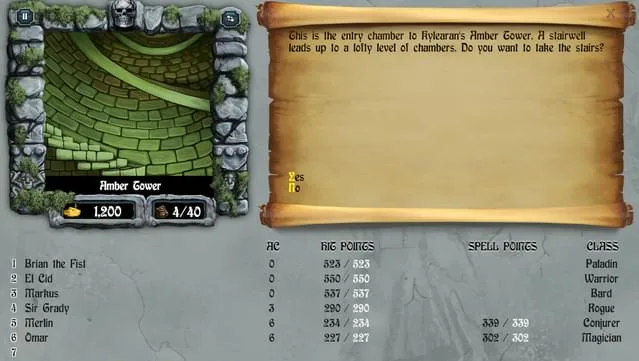 The Bard's Tale Trilogy PC Screenshot