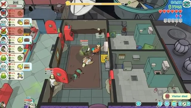 Godlike Burger Gameplay Screenshot