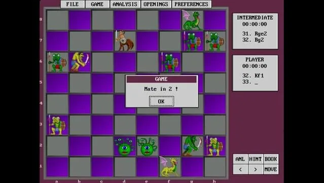 Grandmaster Chess Gameplay Screenshot