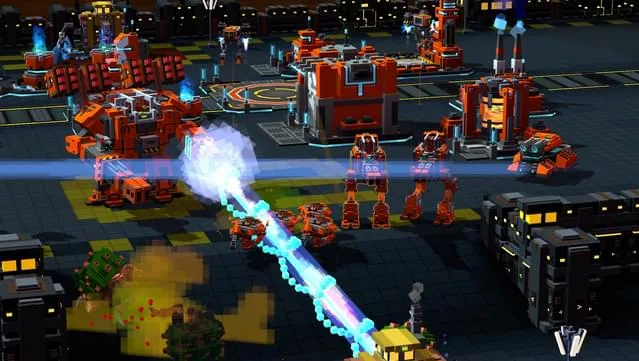 8-bit Invaders Gameplay Screenshot