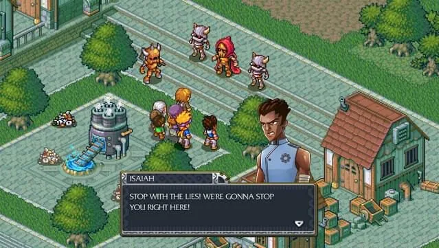 Lock's Quest Gameplay Screenshot