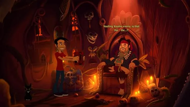 Gibbous – A Cthulhu Adventure Gameplay Screenshot