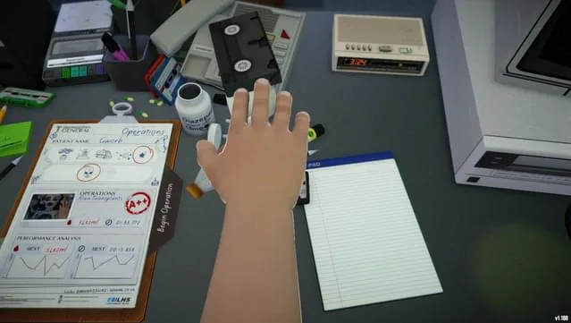 Surgeon Simulator Gameplay Screenshot