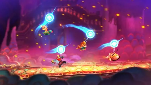 Unruly Heroes Gameplay Screenshot