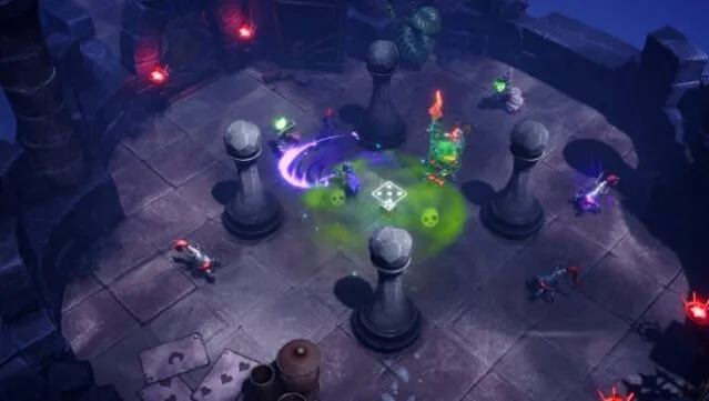 Lost in Random: The Eternal Die Gameplay Screenshot