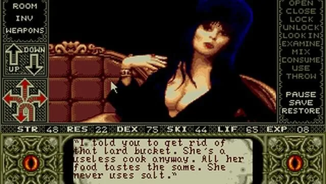 Elvira: Mistress of the Dark PC Screenshot